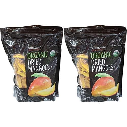 Kirkland Signature Organic Dried Mango 2 Pack, 40 Ounce (2.5 Pound