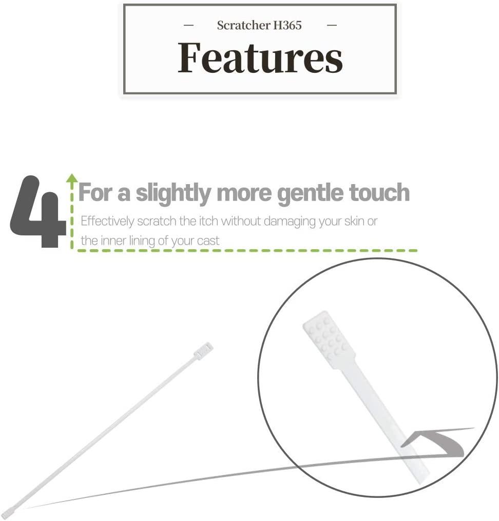 Cast Itch Scratcher and Cleaner Sanitizer for Itching and Cleansing