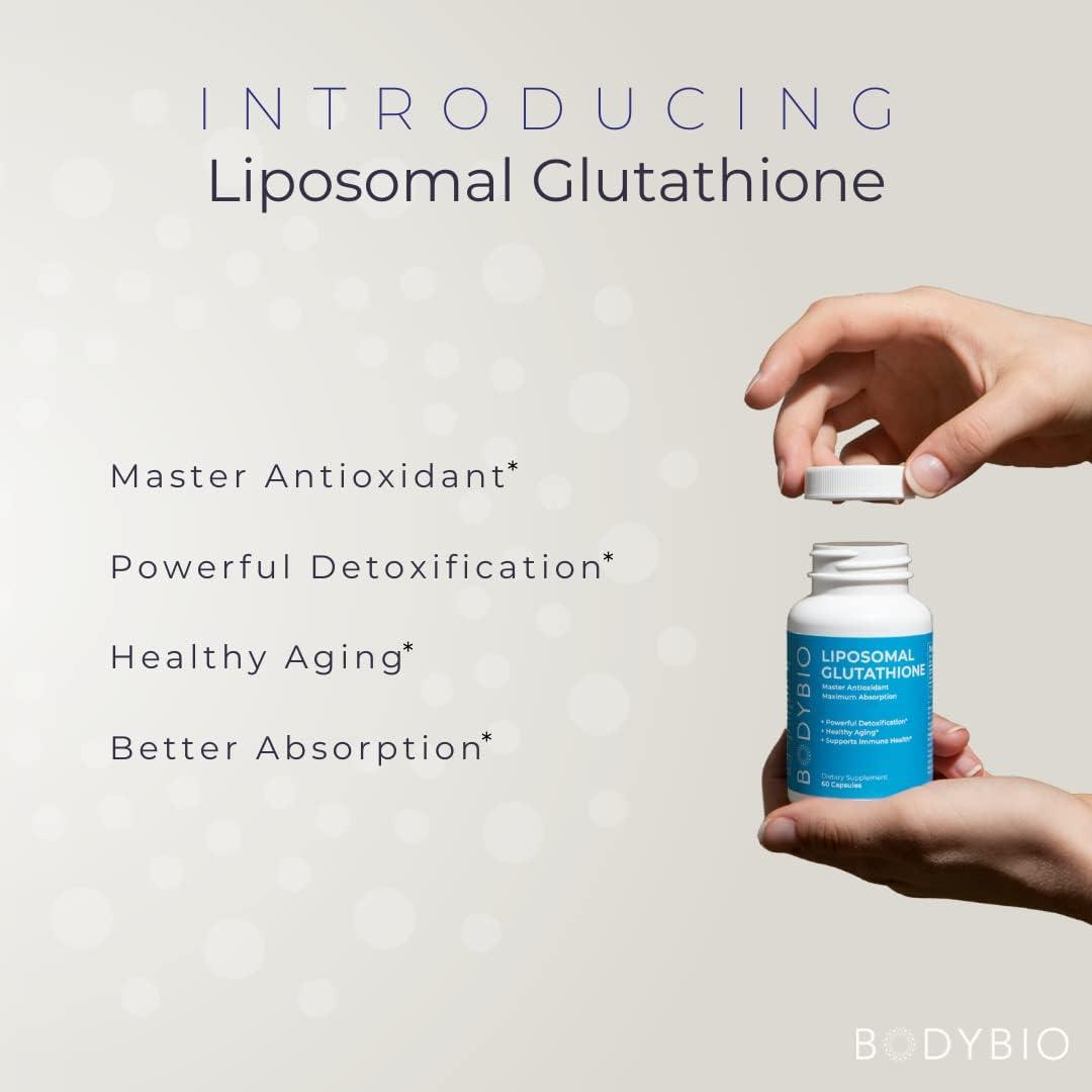 BodyBio Liposomal Glutathione - Powerful Antioxidant for Detox & Immune Support | Buy Now with Express International Delivery | GoSupps.com BodyBio Liposomal Glutathione - Powerful Antioxidant for Detox & Immune Support | Buy Now with Express International Delivery | GoSupps.com