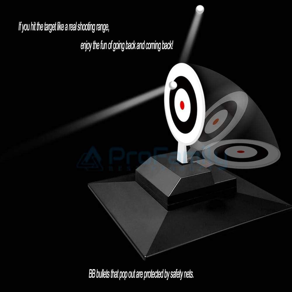 Automatic Airsoft Action Target for Shooting, Reusable BB & Pellet Guns