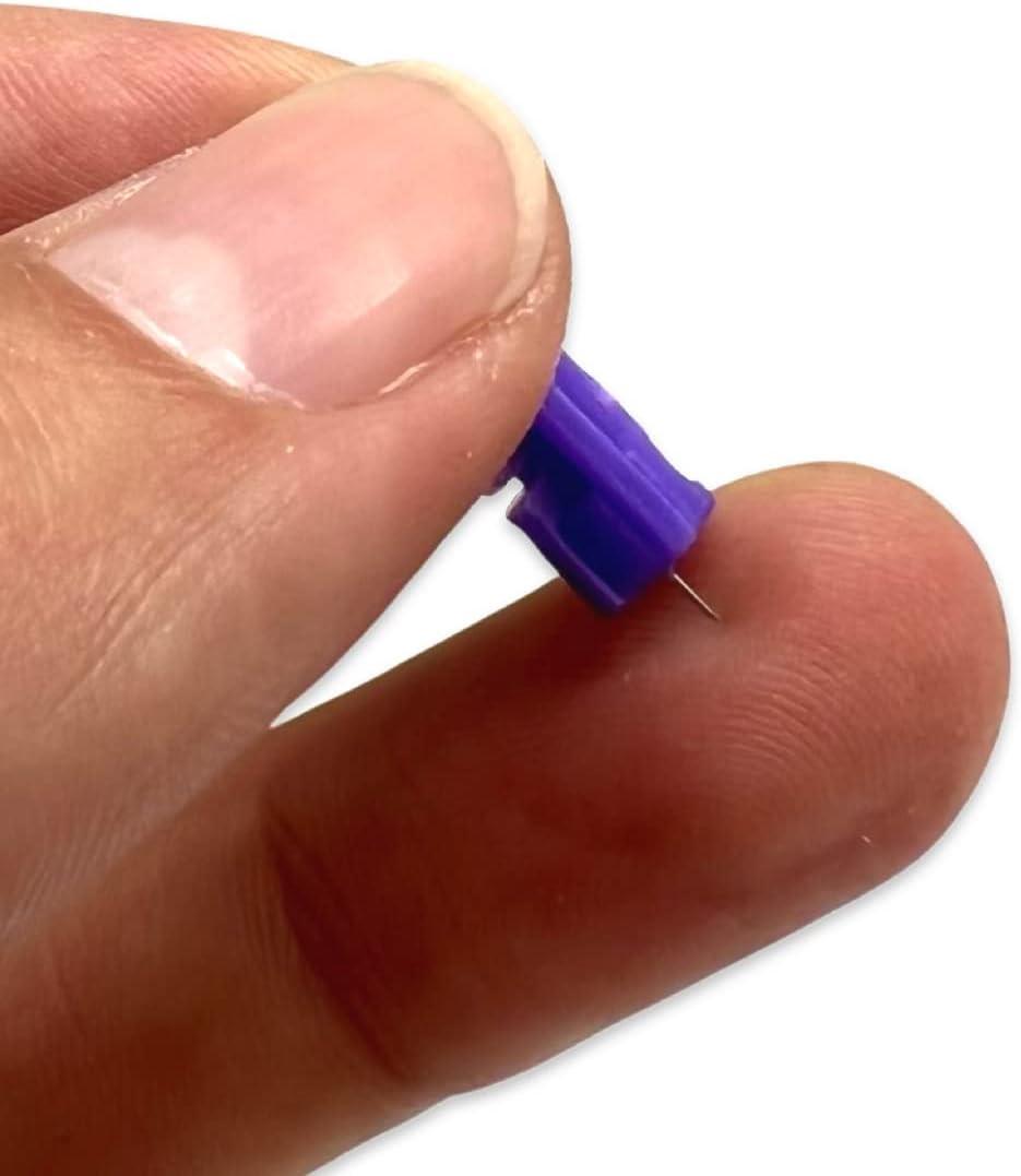 Diabetic One Step Lancing Device + 30G Twist Top Safety Lancets Pain