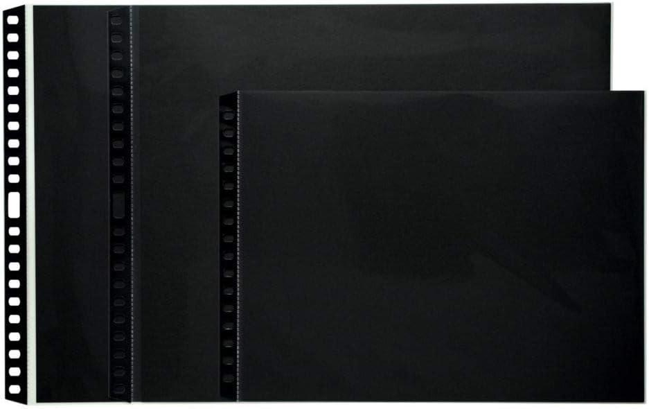 Itoya Art Profolio Multi-Ring Binder - 13 x 19, Black, Portrait