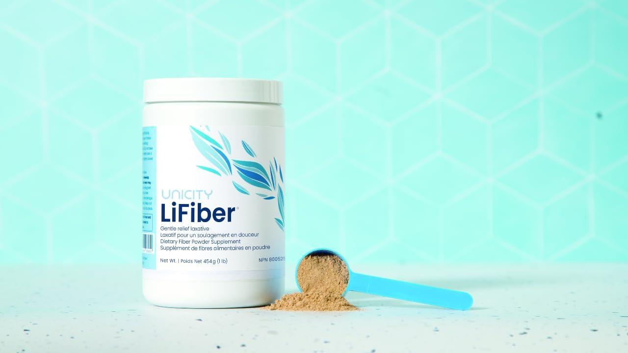 Unicity LiFiber Gentle Relief Laxative Supplement 45 Servings