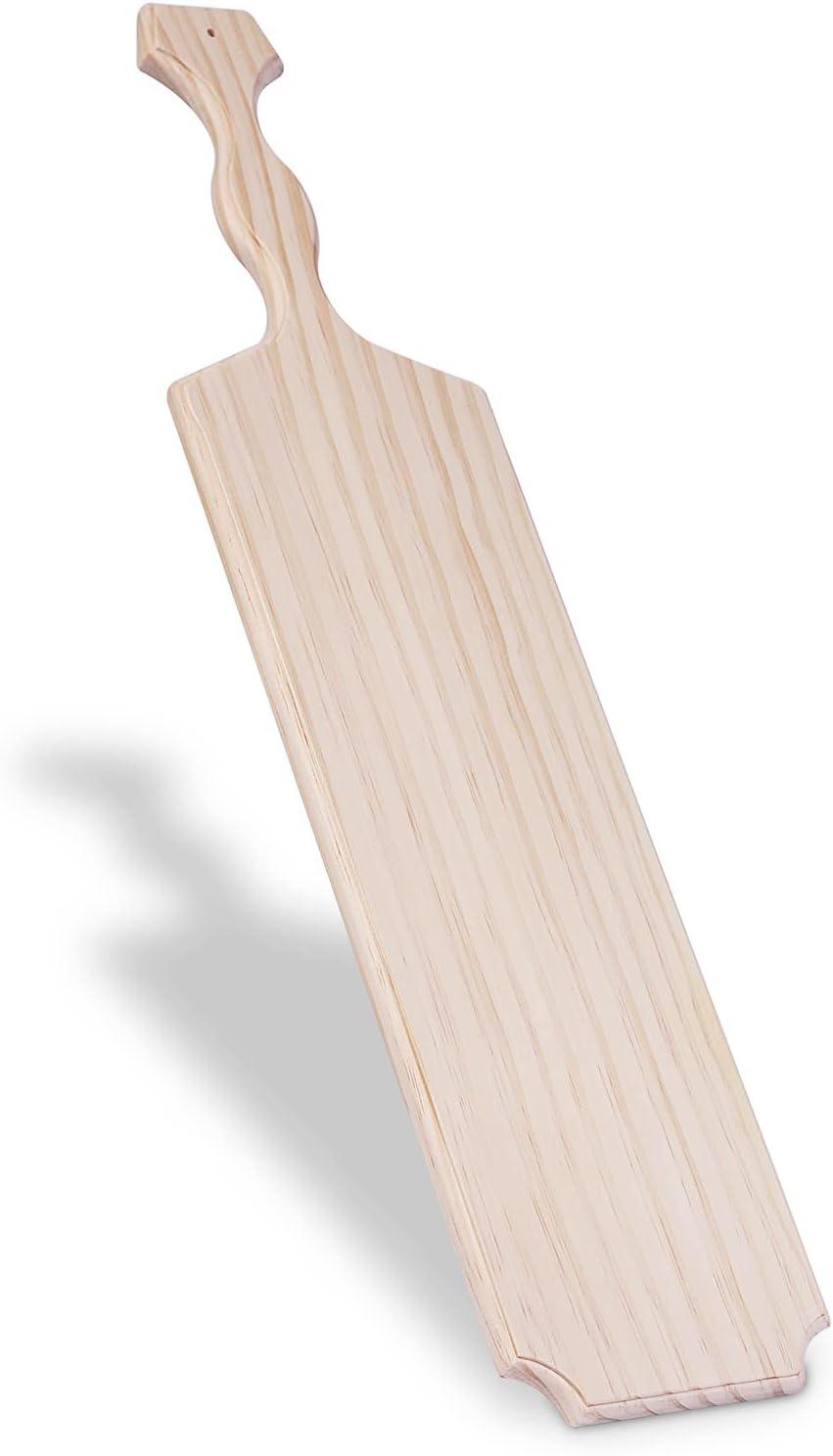 VENESUN Sorority Paddle 22inch Unfinished Pine Wooden Greek Fraternity  Paddle