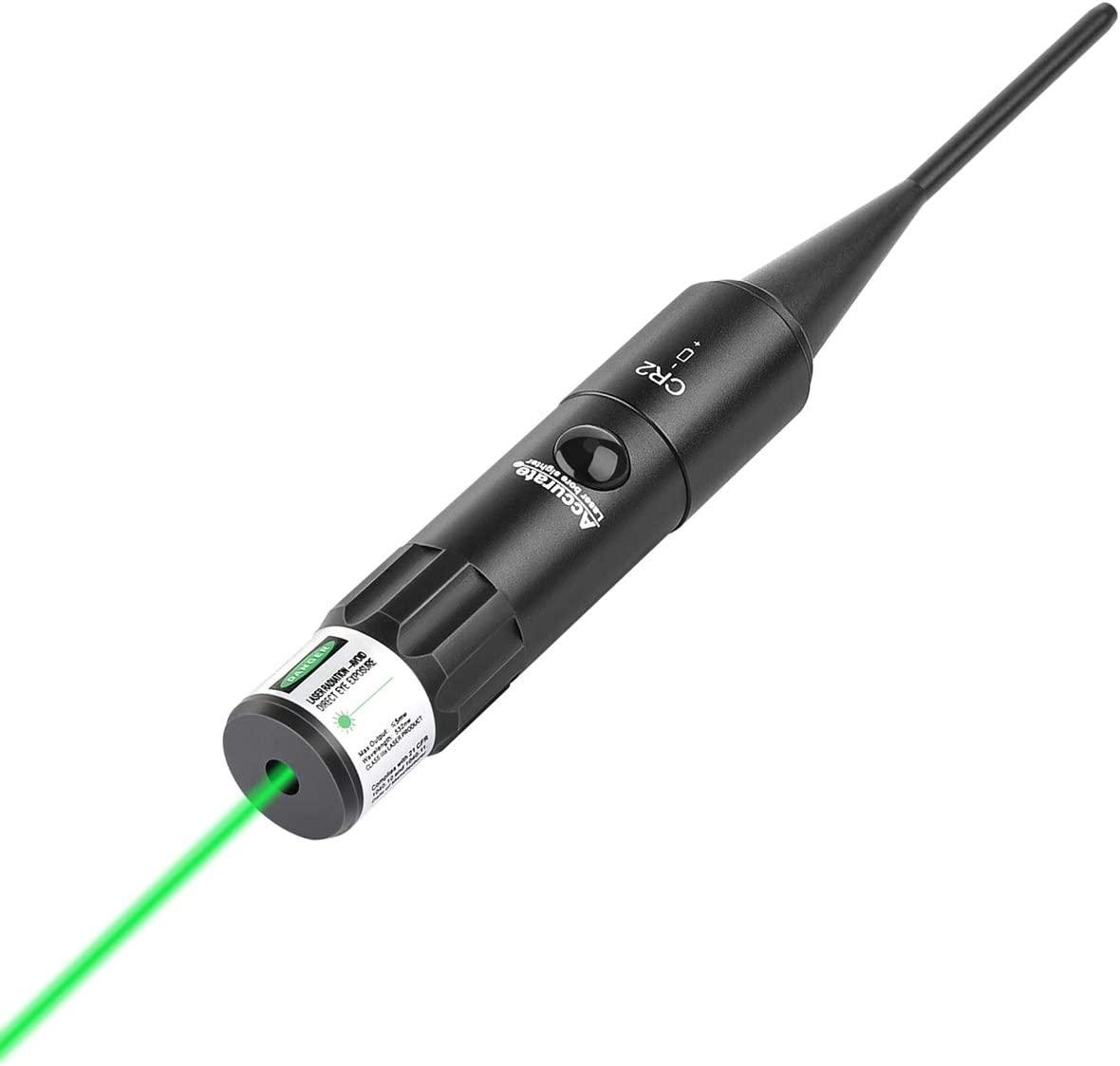 EZshoot Bore Sight Kit Bright Green or Red Dot BoreSighter with Big