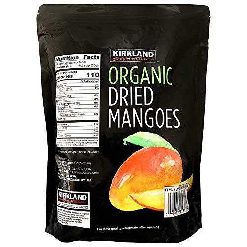 Kirkland Signature Organic Dried Mango 40oz 2 Pack Premium Quality