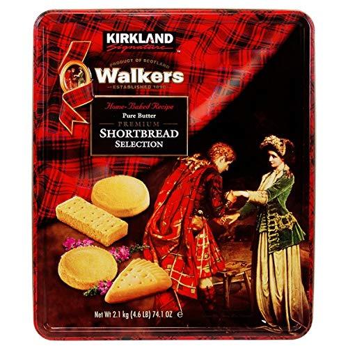 Kirkland Signature Walkers HomeBaked Pure Butter Premium Shortbread Selection Scottish Cookies