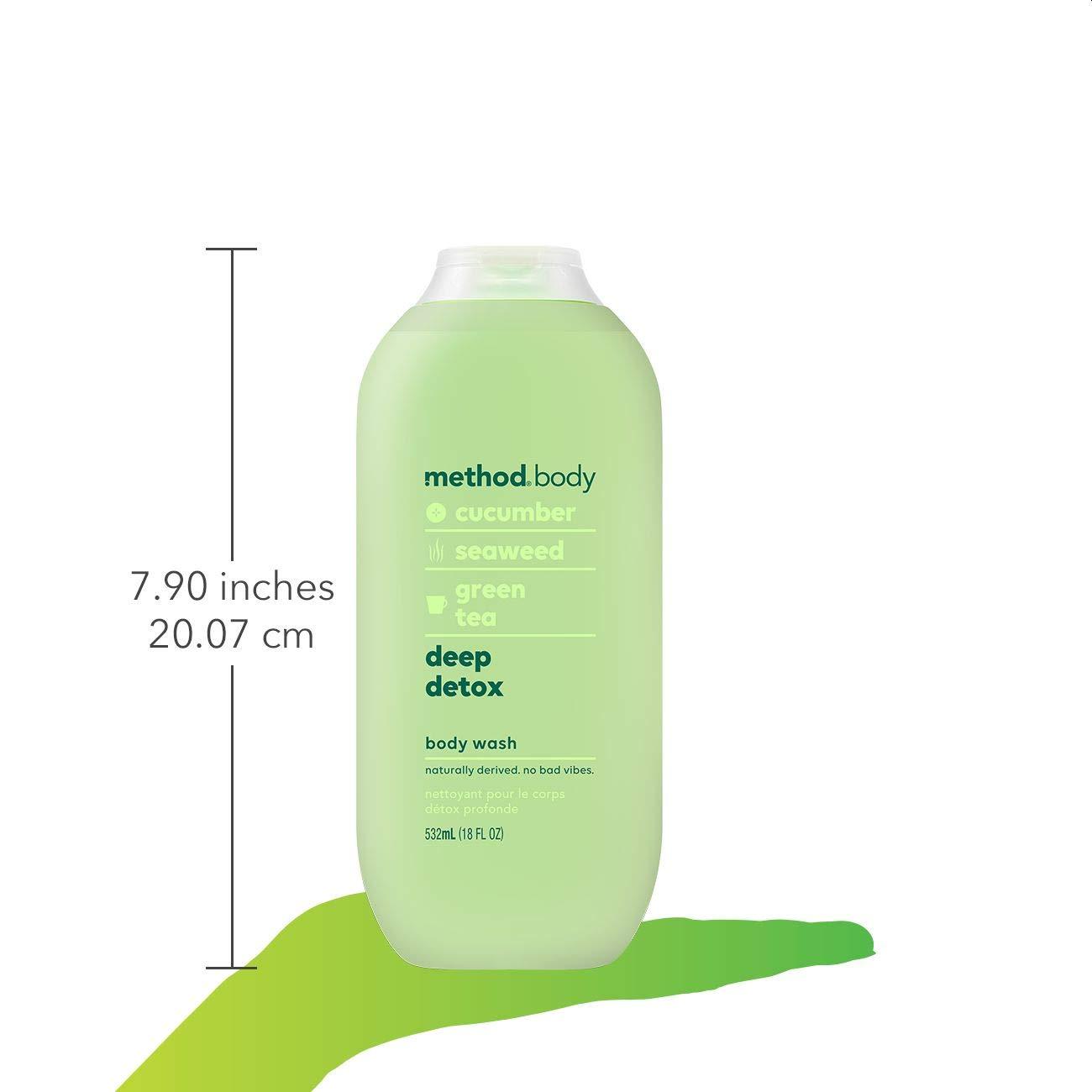 Method Body Wash Deep Detox 18oz (2 pack)