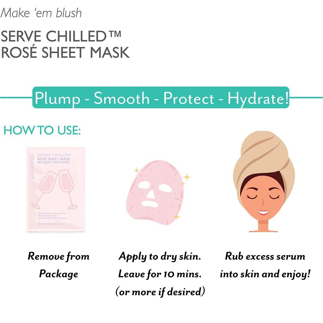 Patchology Facial Sheet Masks for Men & Women Hydrating Skincare Sheet for Moisturizing Skin