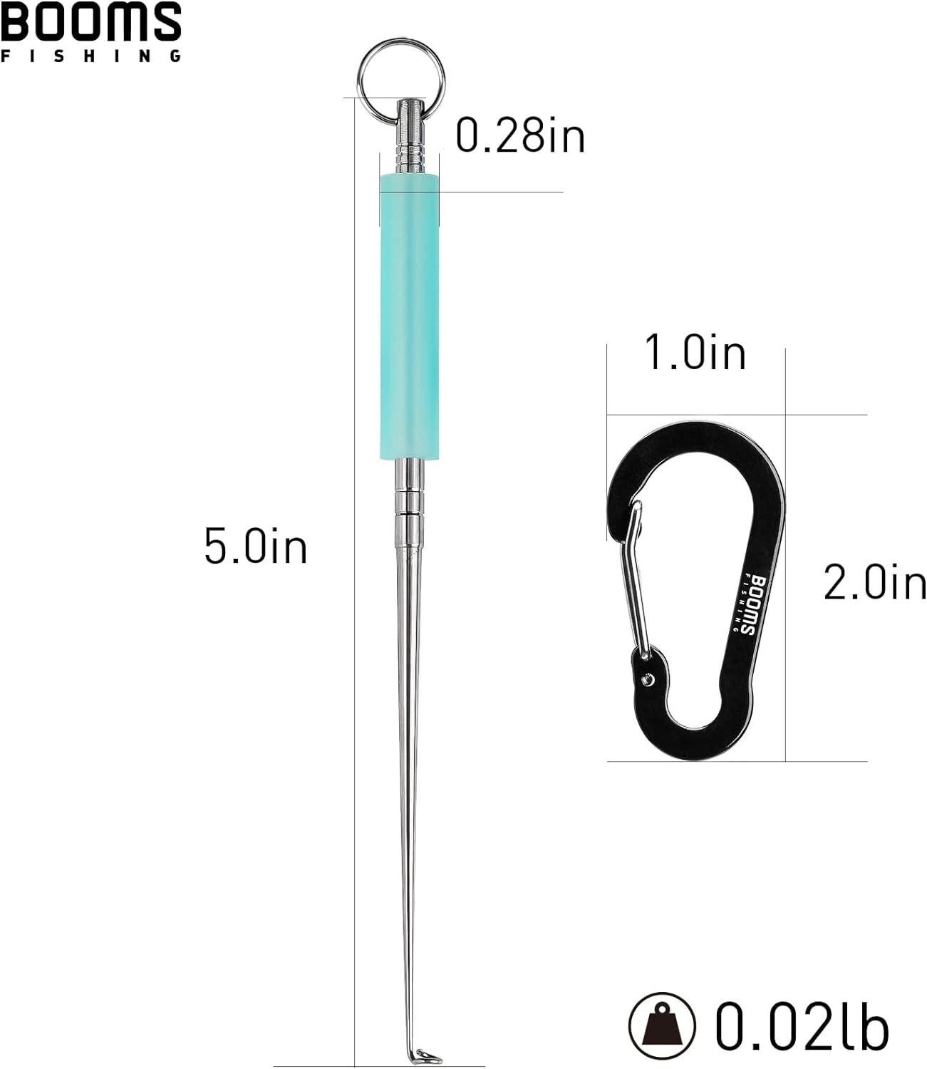 Booms Fishing R05 Fish Hook Remover, Dehooker for Saltwater and Freshwater,  7 inch Fish Hook Quick Removal Device, Portable Fish Accessories and Tools,  2pcs : : Sports & Outdoors
