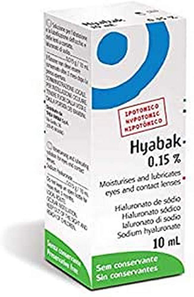 HYABAK Soluc 10ml Effective Eye Drops for Dry Eyes