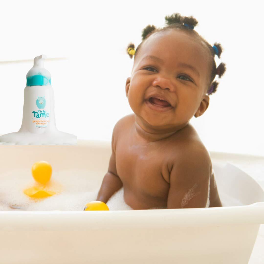 T is for Tame Cradle Cap Shampoo for Babies, Toddlers & Kids Made