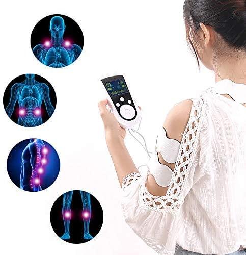 TENS Unit Muscle Stimulator - Portable Electronic Pulse Massager Muscle  Stimulator for Relax The Waist, Legs, Shoulders and Other Tense Muscles  Relieve Muscle and Joint Pain Gift for Men Women 