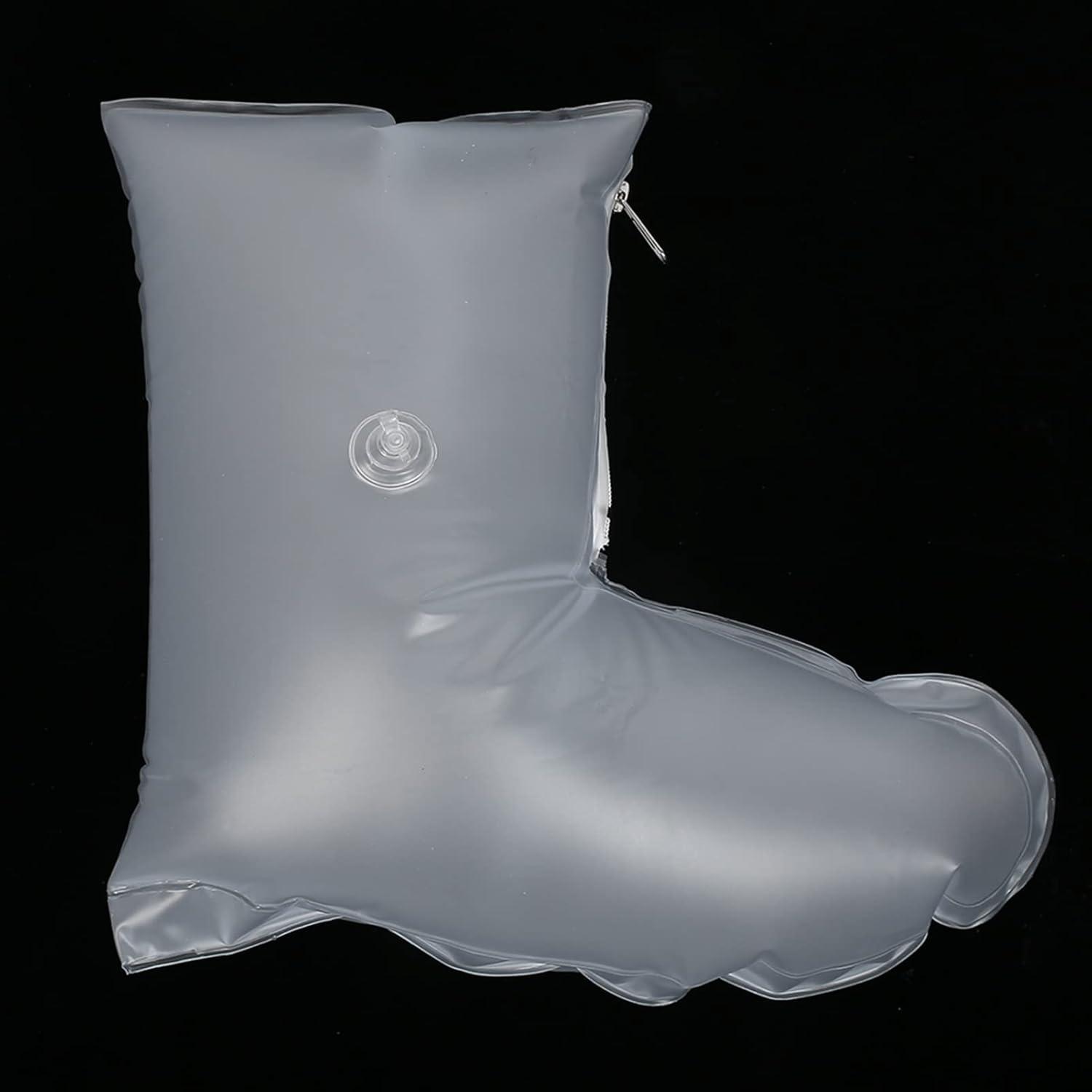 Inflatable Ankle & Leg Fracture Splint - Waterproof Foot Cast Protector ...