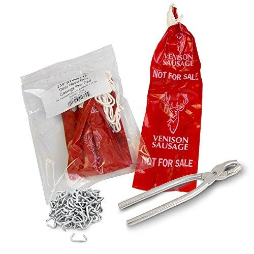 The Sausage Maker Summer Sausage Casing Kit Tied and Looped 61mm (2.4