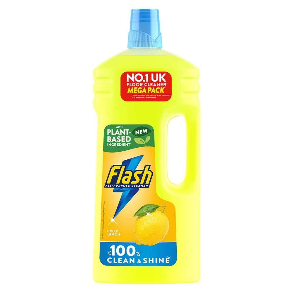 Flash All Purpose & Floor Cleaner 1L Choose 1 Fragrance (Crisp Lemon