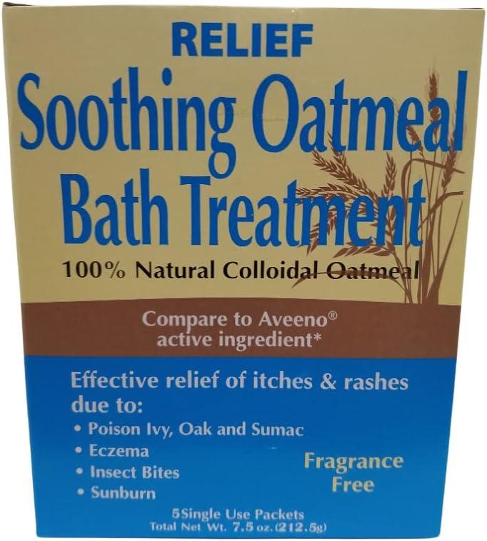 Soothing Oatmeal Bath Treatment - Natural Relief for Sensitive Skin ...