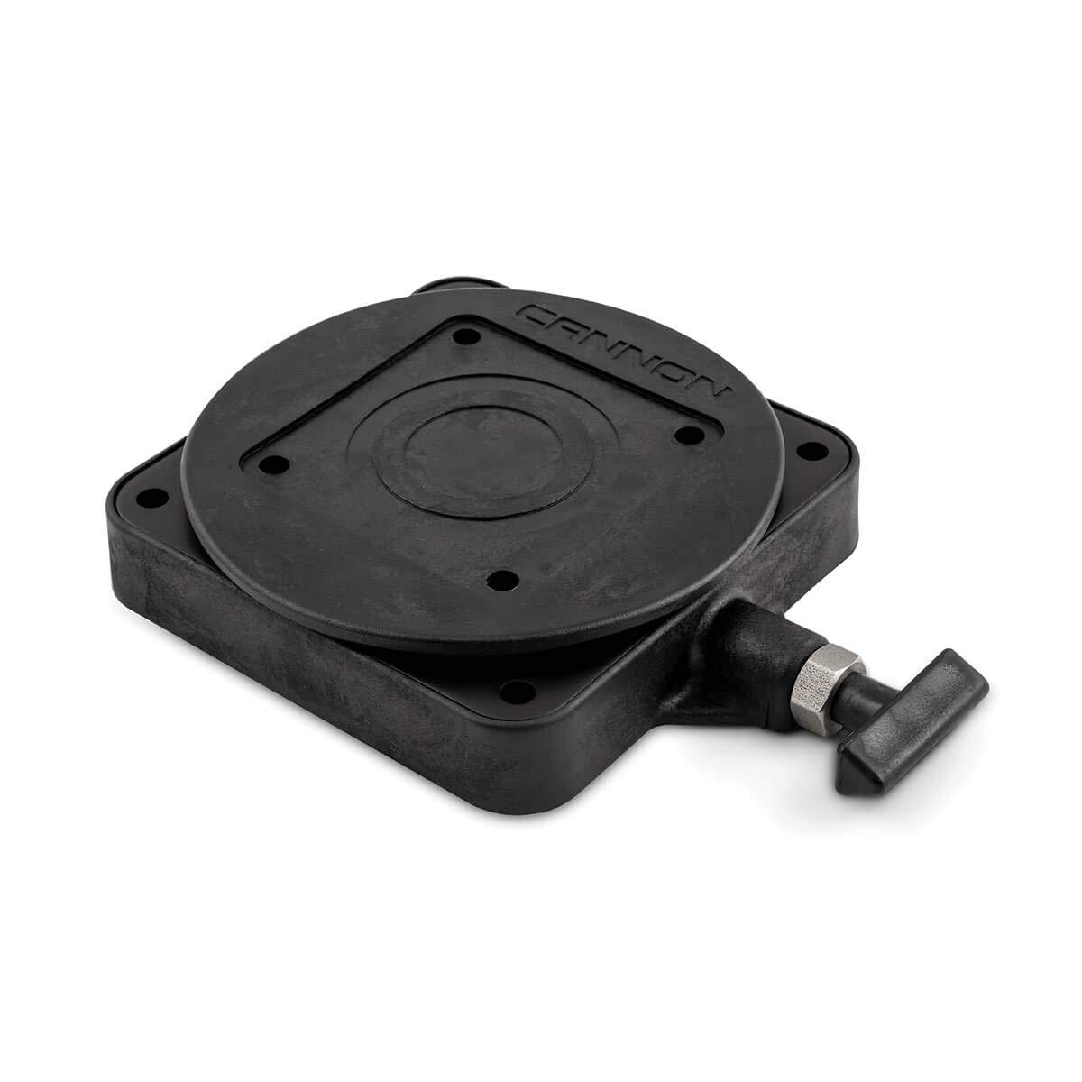 Buy Cannon 2207003 - Black Stainless Steel Swivel Downrigger Low Profile Mount Base I2687843 Buy Cannon 2207003 - Black Stainless Steel Swivel Downrigger Low Profile Mount Base I2687843
