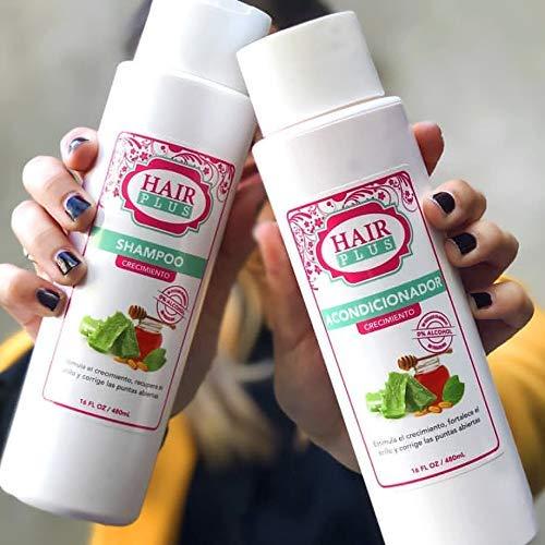 16 oz Hair Plus Growth Shampoo Stimulate Hair Growth Naturally