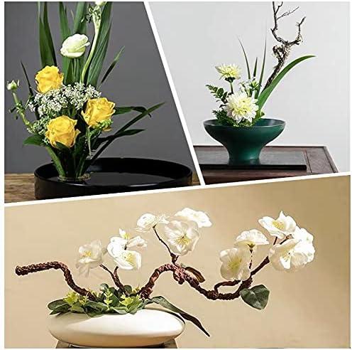 Wholesale SUPERFINDINGS 3 Styles Japanese Floral Frogs Plastic Cut Flower  Holder Flower Arrangement Pin Frog Holder with Suction Cups on Bottom for  Plant Fixation Decoration 