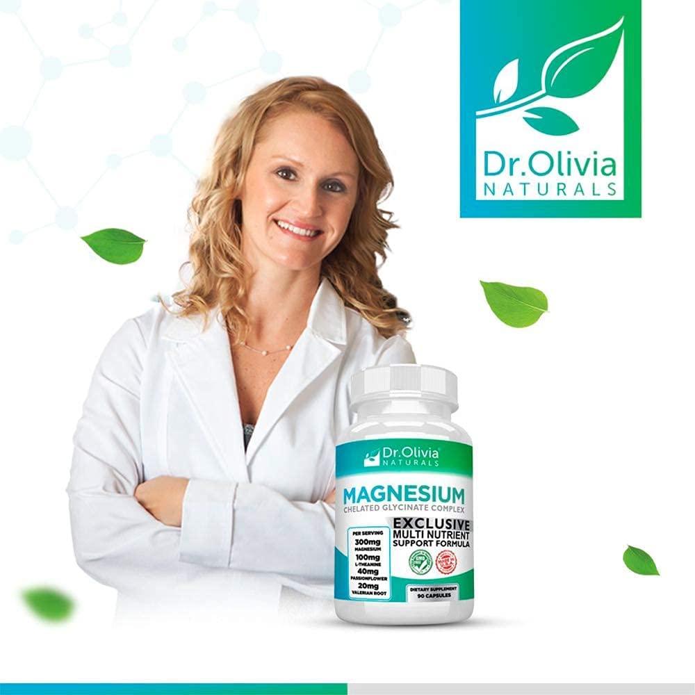 Dr. Olivia's Magnesium Glycinate Complex w/ LTheanine Passionflower