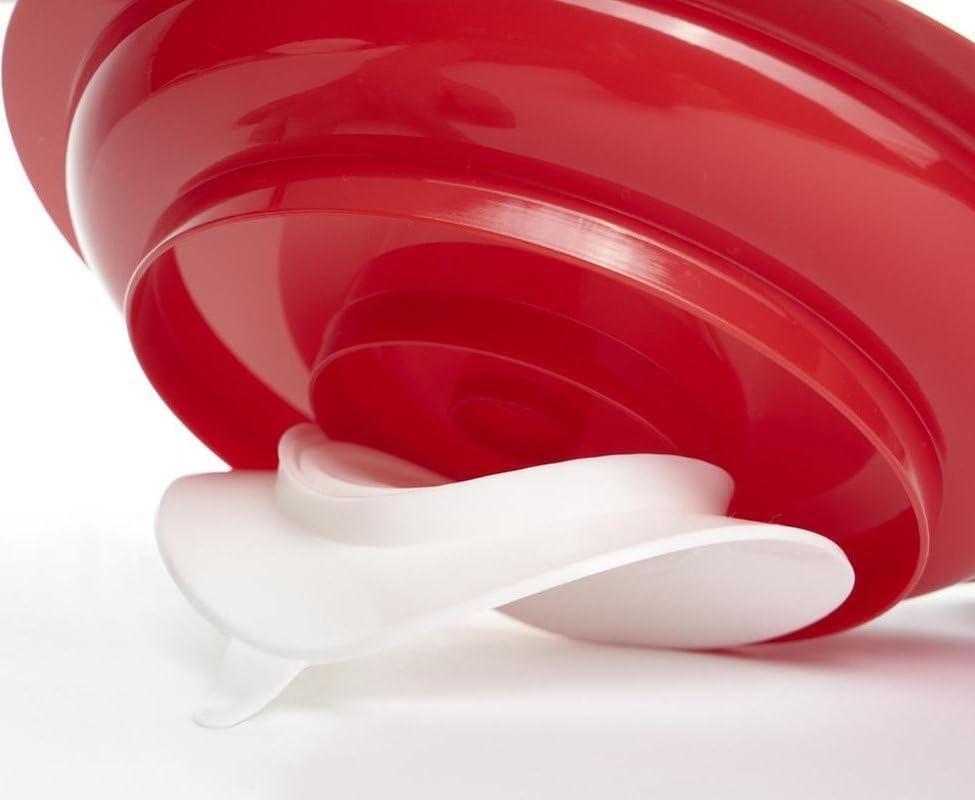 Pekokavo Spill Proof Scoop Plate with Suction Base Adaptive Self