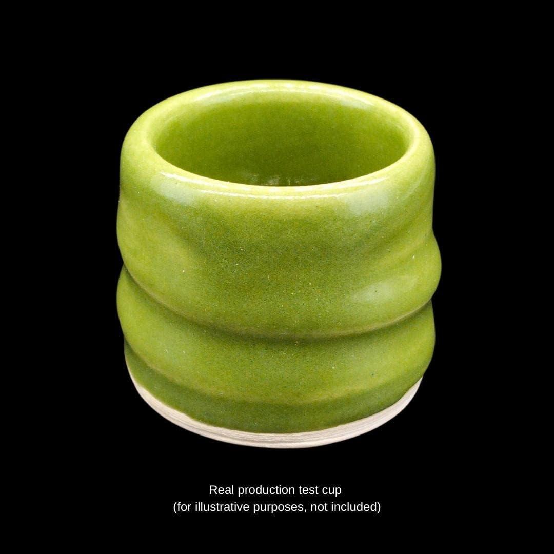 Penguin Pottery - Penguin's Choice Series - Avocado - Low Fire Glaze Cone  06-04 for Low Fire Clay - Ceramic Glaze Pottery (1 Pint, 16 oz