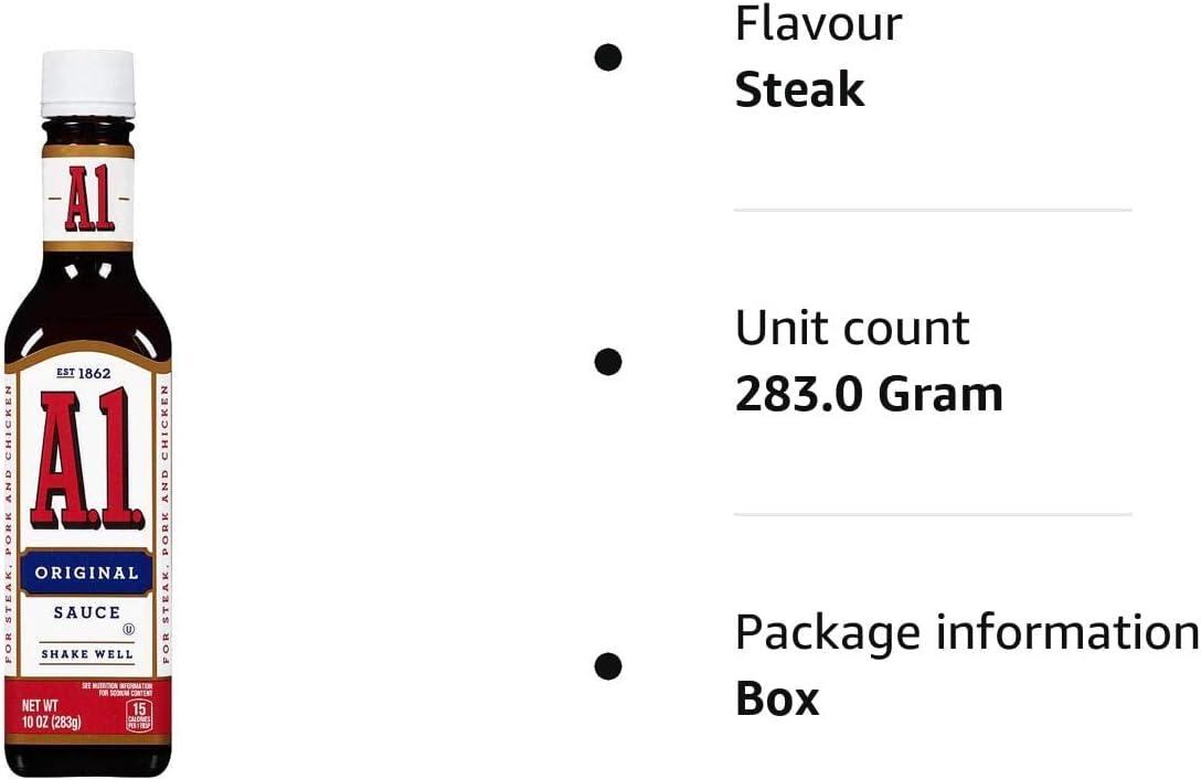 A1 Steak Sauce 10 oz Savory Blend of Tangy Flavors Buy Online