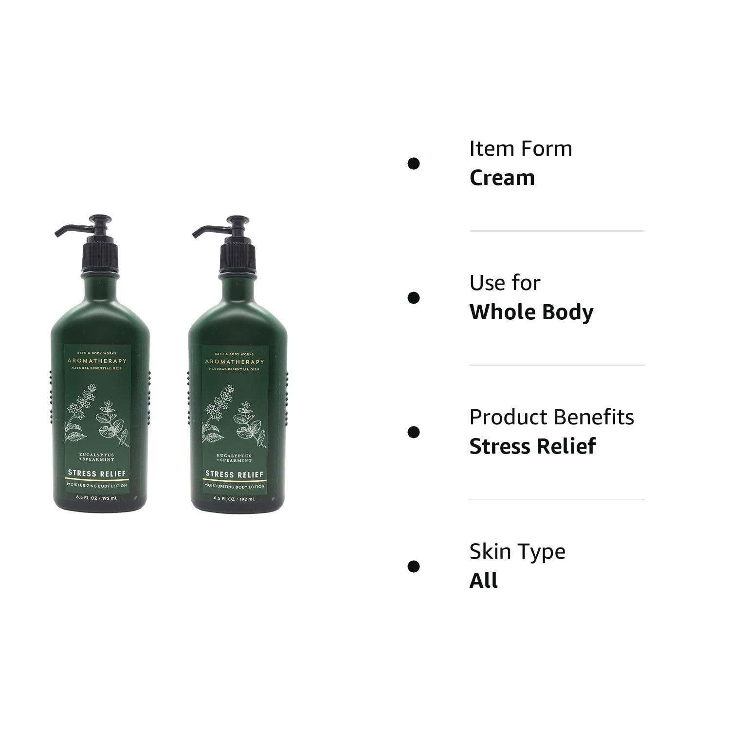 Bath Body Works Aromatherapy Stress Relief Eucalyptus Spearmint