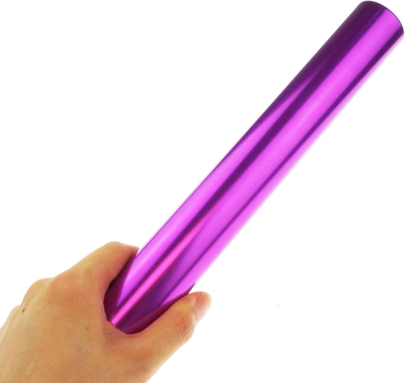 Miokun 7 Pieces Aluminum Relay Batons Track Batons Field Race Batons