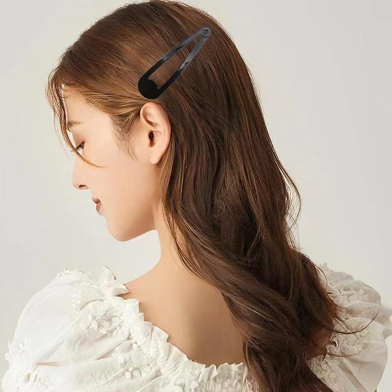 Ainiya Large Snap Hair Clips Women 24 Pcs 3.6 Inch Metal Snap Hair