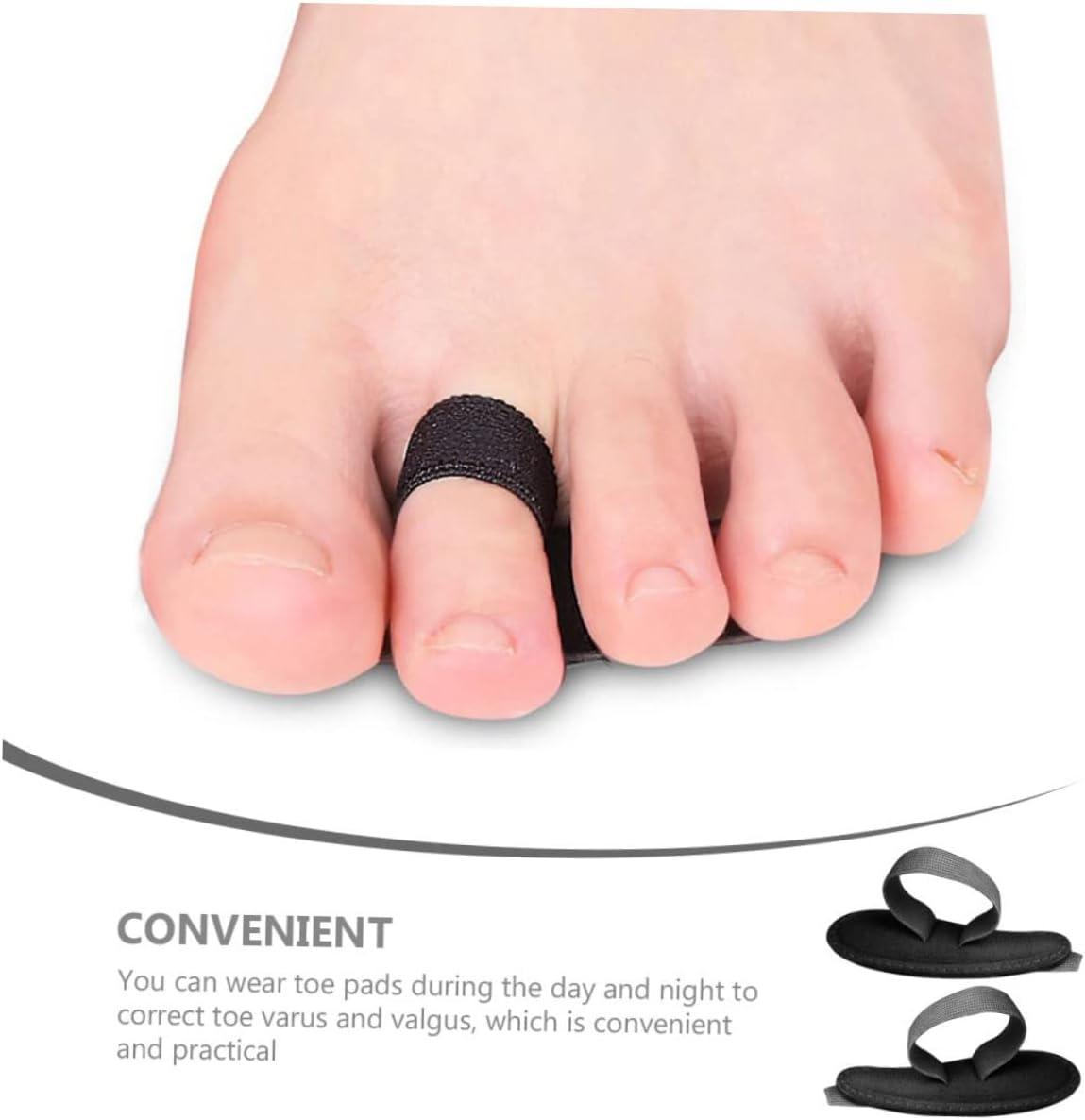 GAFOKI 2pcs Toe Separators for Men Adjustable Hammer Toe Cushion with