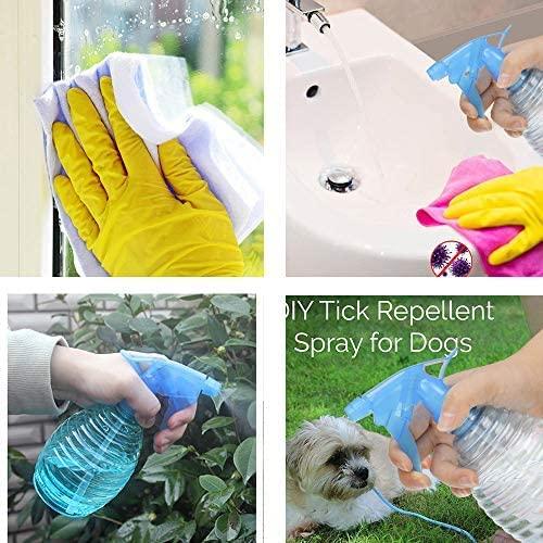 Empty Spray Bottles (500ml) - Spray Bottles for Cleaning Solutions - No  Leak and Clog - spray bottle For Plants, Pet, Bleach Spray, Vinegar, BBQ,  and