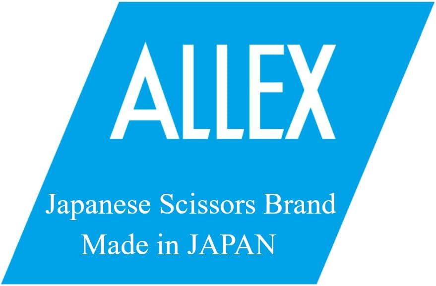 ALLEX Left Handed Office Scissors for Desk, Medium 6.5 All Purpose  Scissors for Left Hand, Made in JAPAN, All Metal Sharp Japanese Stainless  Steel