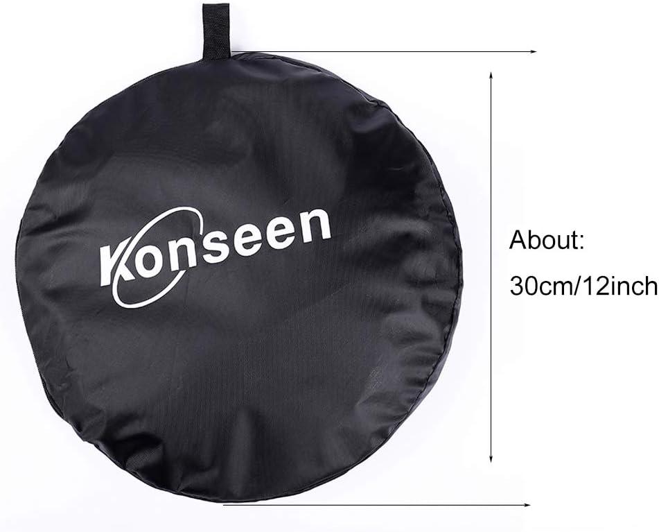 5-in-1 Oval Light Reflector 24x35 Inch Photography Studio Kit With Carrying Case