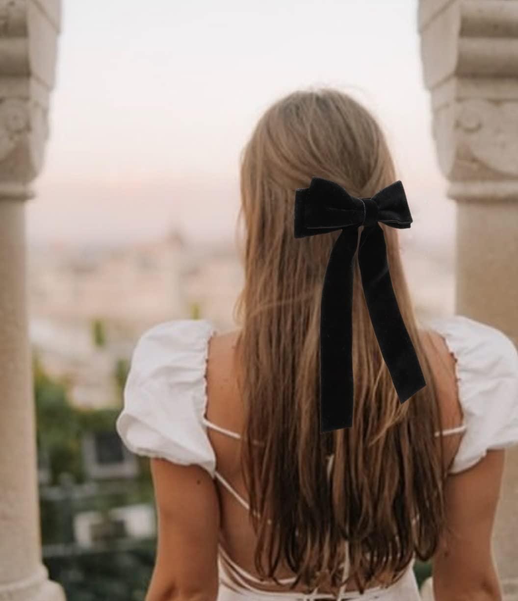 Velvet Hair Bows for Women & Girls | Black Bow Hair Clips | Vintage Hair Accessories | Buy Now with Express International Delivery | GoSupps.com Velvet Hair Bows for Women & Girls | Black Bow Hair Clips | Vintage Hair Accessories | Buy Now with Express International Delivery | GoSupps.com
