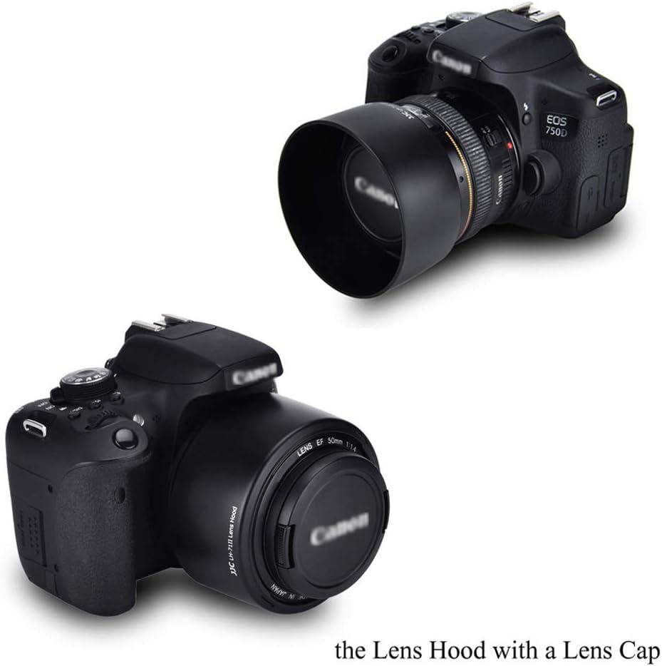 JJC Lens Hood for Canon EF 50mm USM Lens ES-71II