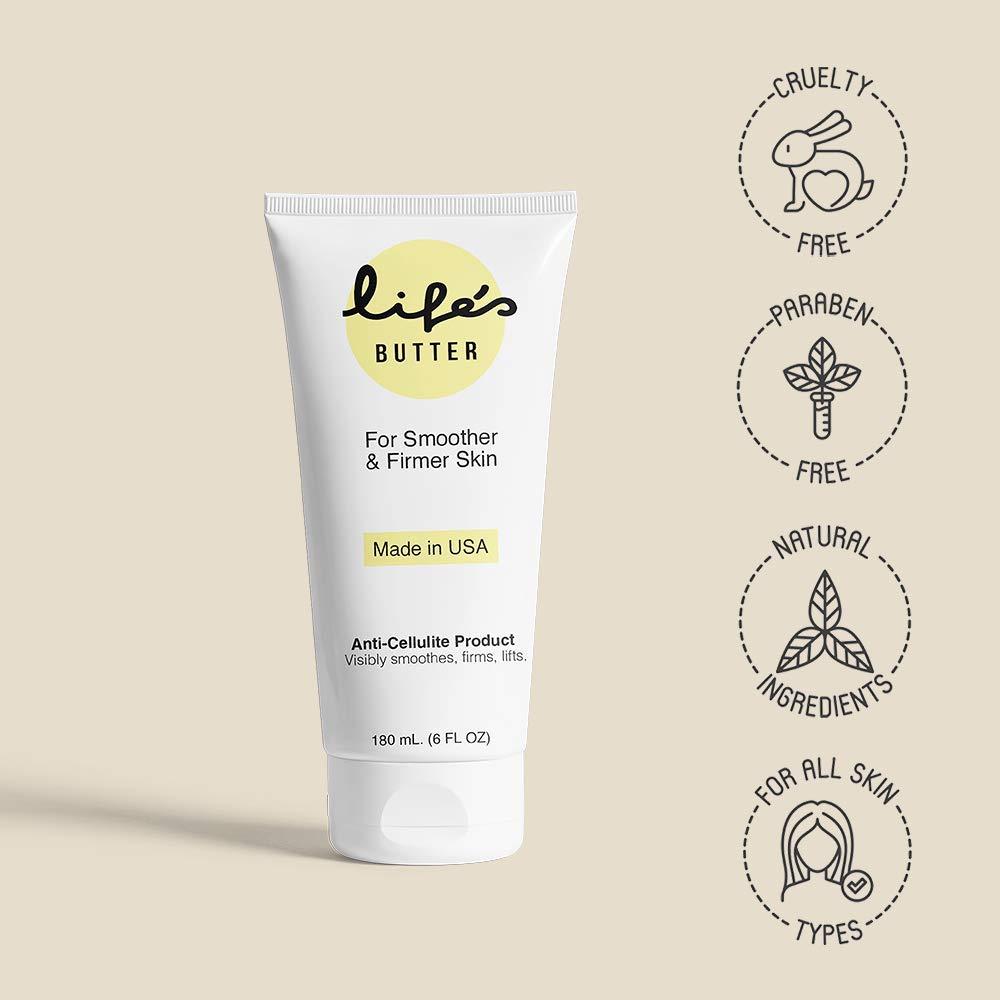 Life's Butter Anti-Cellulite Cream with Coenzyme Q10, L-Carnitine, and Coconut Oil - 6 Fl Oz (Pack of 1) | Buy Now with Express International Delivery | GoSupps.com Life's Butter Anti-Cellulite Cream with Coenzyme Q10, L-Carnitine, and Coconut Oil - 6 Fl Oz (Pack of 1) | Buy Now with Express International Delivery | GoSupps.com