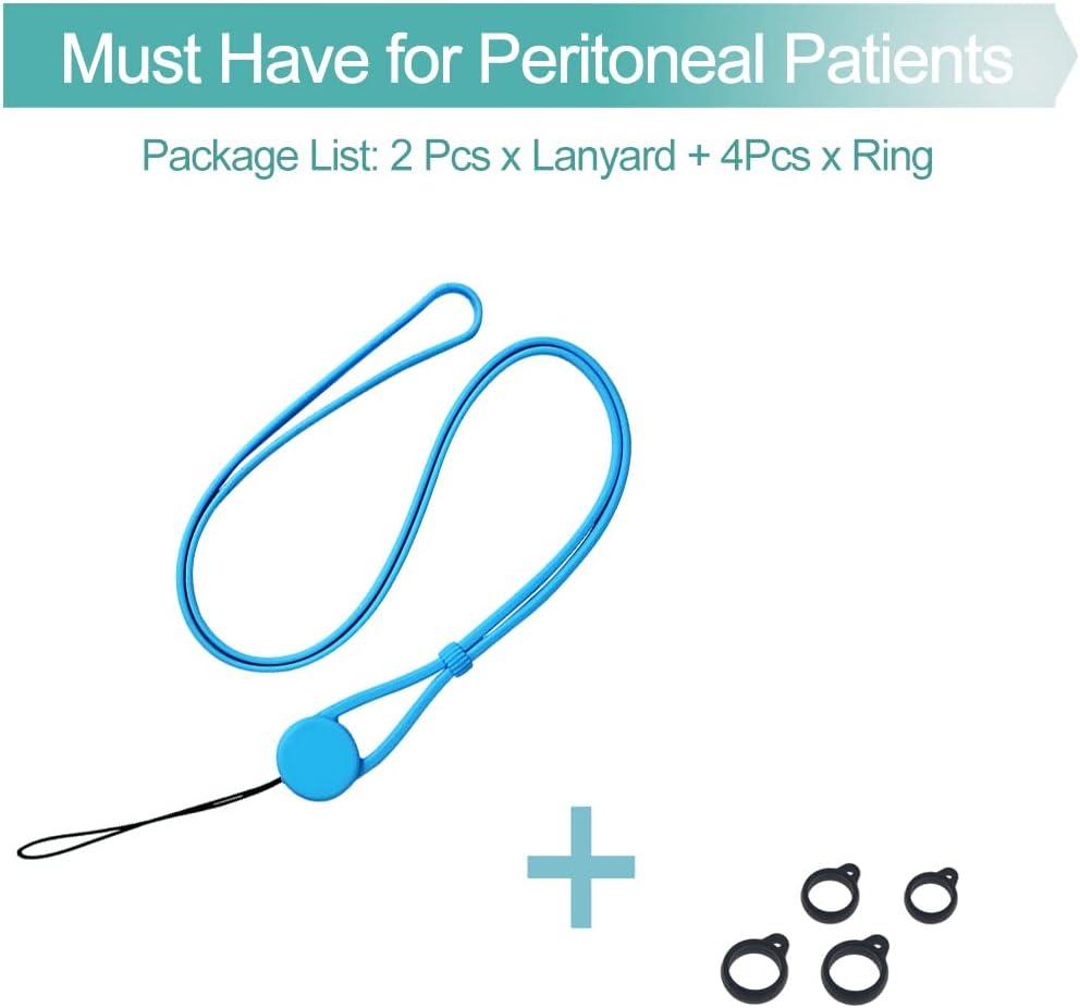Quick Dry Transfer Set Silicone Holder Lanyard Peritoneal Dialysis