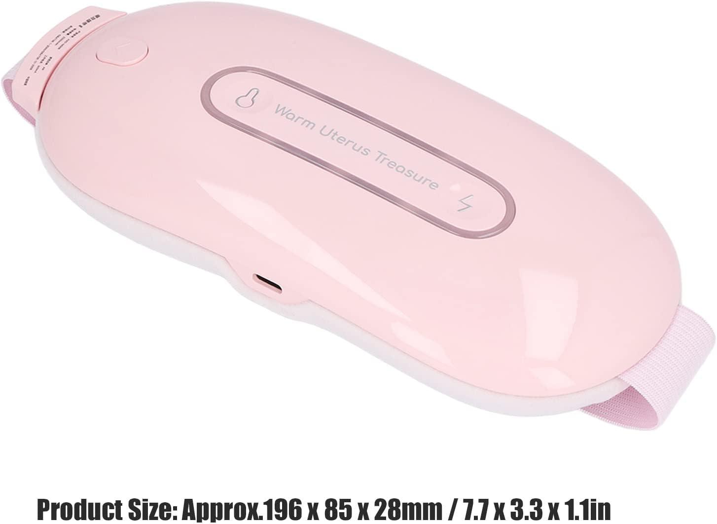 Smart Palace Heating Belt - 3-Speed Menstrual Heating Pillow with  Intelligent Temperature Control | Uterus Warm Belt & Waist Massage Device |  Perfect Valentine's Day Gift in Pink