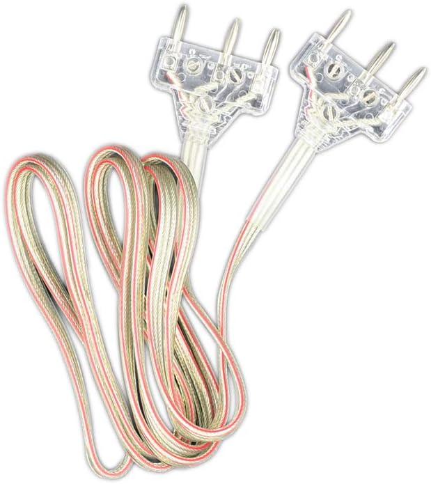 American Fencing Gear [Set of 2] Epee Fencing Sport Body Cords - Clear