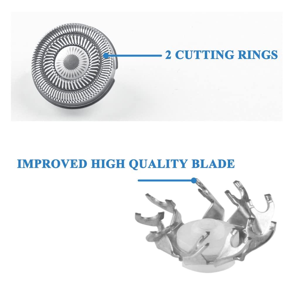 4Pack Electric Razor Replacement Blades Shaver Replacement Head Set