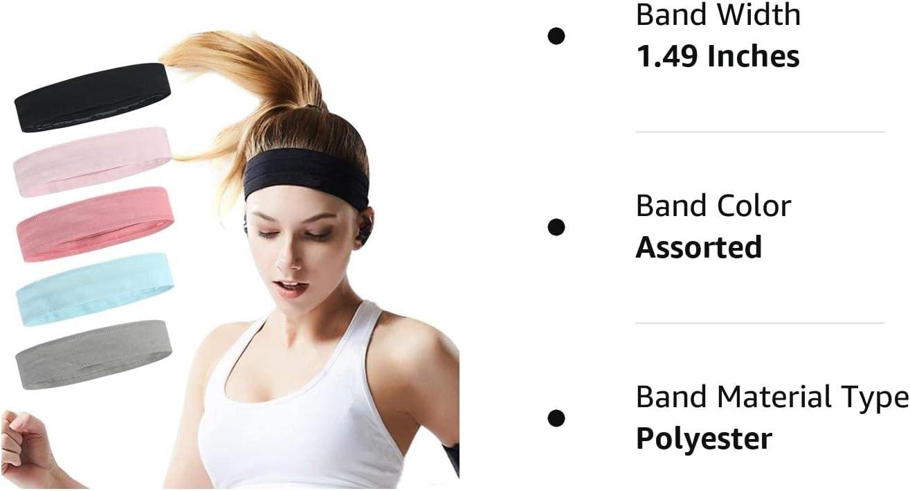 Workout Headbands for Women Men Non Slip Headband Sport Headbands