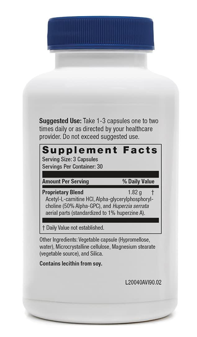 NeuroScience Avipaxin Memory Support Supplement - Acetyl L-Carnitine &  Huperzine A for Cognition & Focus - 90 Capsules | Buy Now with Express  International Delivery