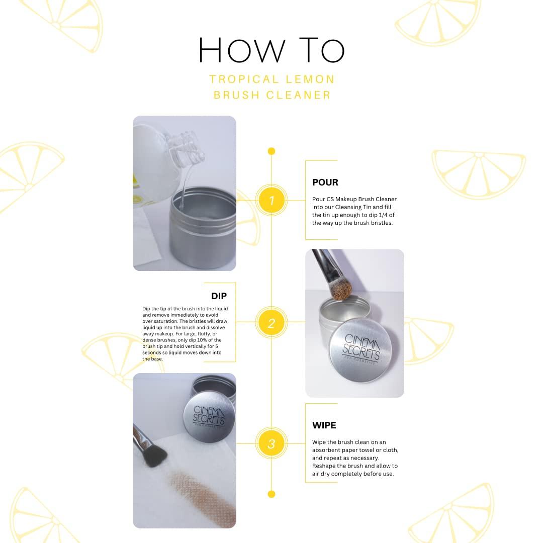 Cinema Secrets Professional Makeup Brush Cleaner 32 Fl Oz (Pack of 1)