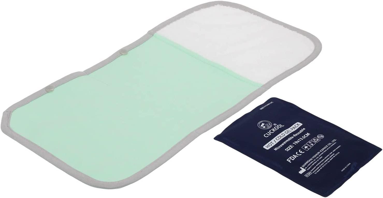 CUCKOOL Colic & Fever Rescue Kit with Hot/Cold Therapy Burp Cloths 1 Set