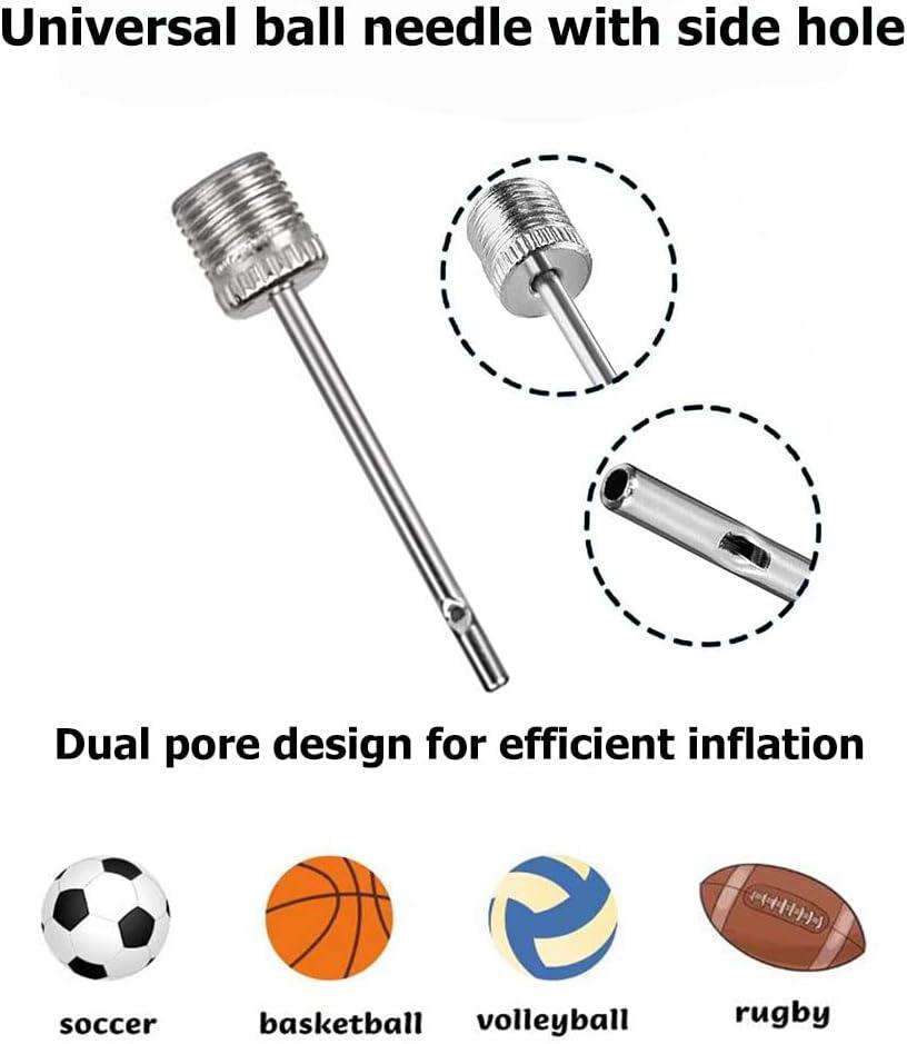 Dlingear 30+2 PCS Ball Pump Inflation Needle,Air Inflate Pump Needles for  Basketball, Soccer Ball, Volleyball, Football, and All Other Sports Balls