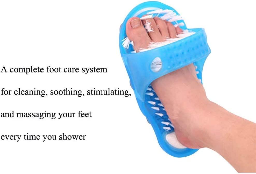 Bathroom Foot Washing Anti-Slip Slippers Bath Silicone Slippers Cleaning  Brush - China Bath Products and Brush price | Made-in-China.com