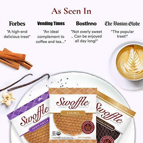 Stroopwafel Dutch Waffle, Gluten Free Waffle Cookies, Organic
