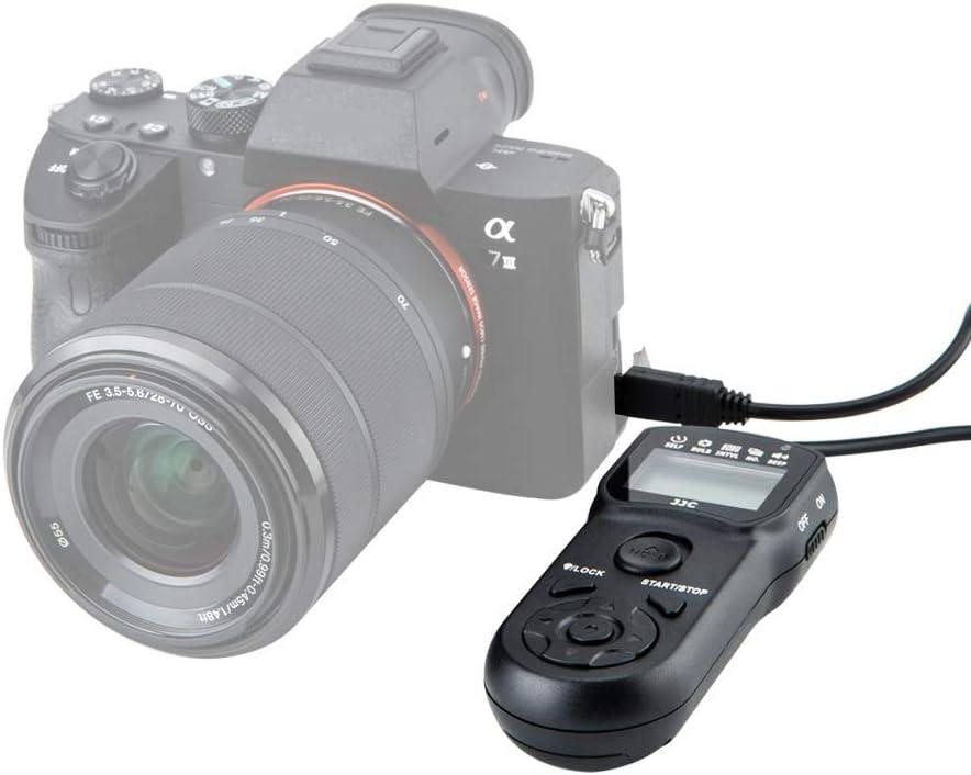 Sony A6400 A6400 Remote Shutter JJC Intervalometer Timer Remote